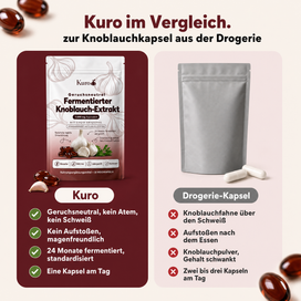 Kuro Fermentierter Knoblauch-Extrakt