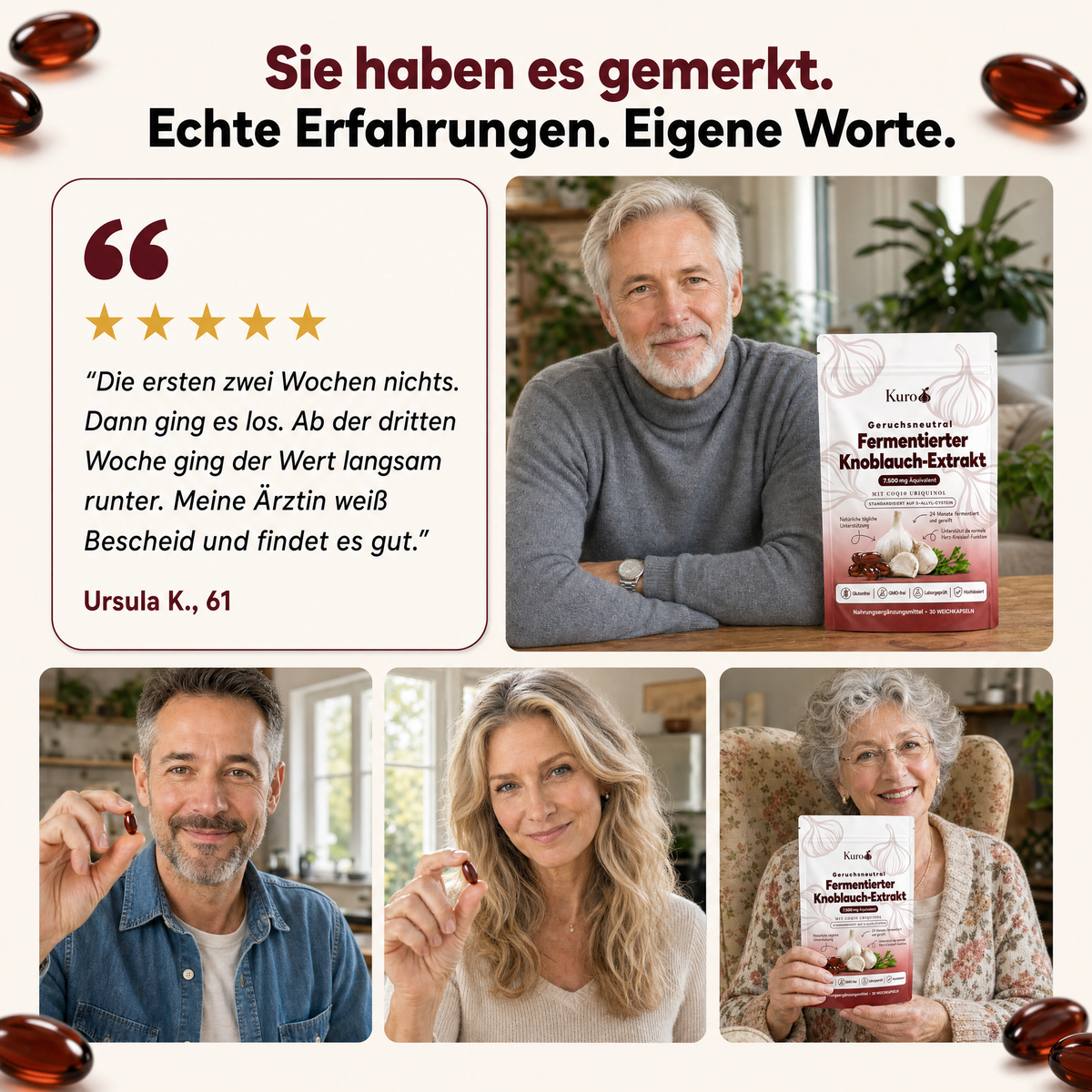 Kuro Fermentierter Knoblauch-Extrakt