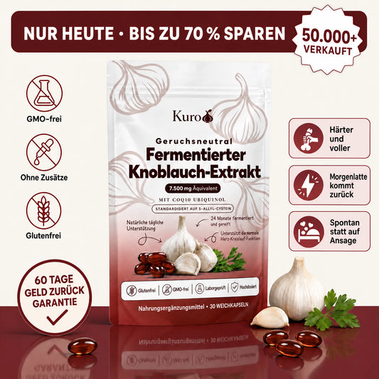 Kuro Fermentierter Knoblauch-Extrakt