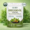 Kuro Oregano-Öl 6.000 mg mit Schwarzkümmelöl, laborgeprüft, 60 Tage Geld zurück