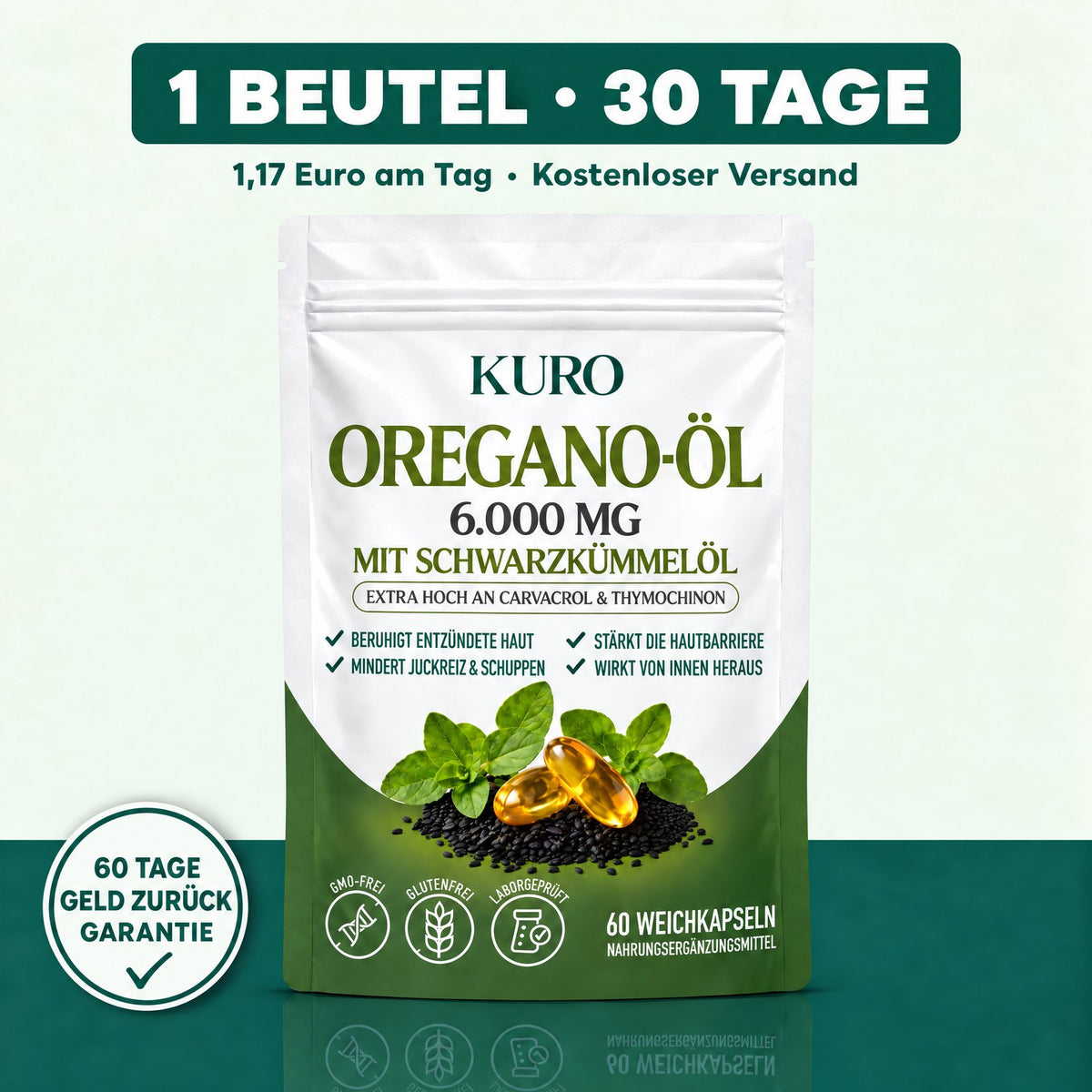 1 Beutel, 30 Tage