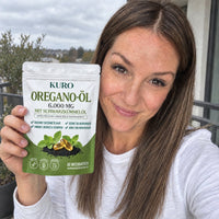 Claudia W. mit Kuro Oregano-Öl