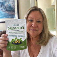 Gabi H. mit Kuro Oregano-Öl