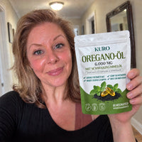 Silke B. mit Kuro Oregano-Öl