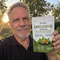 Jürgen mit Kuro Oregano-Öl