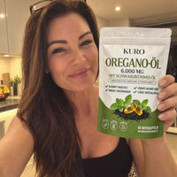 Sabine mit Kuro Oregano-Öl