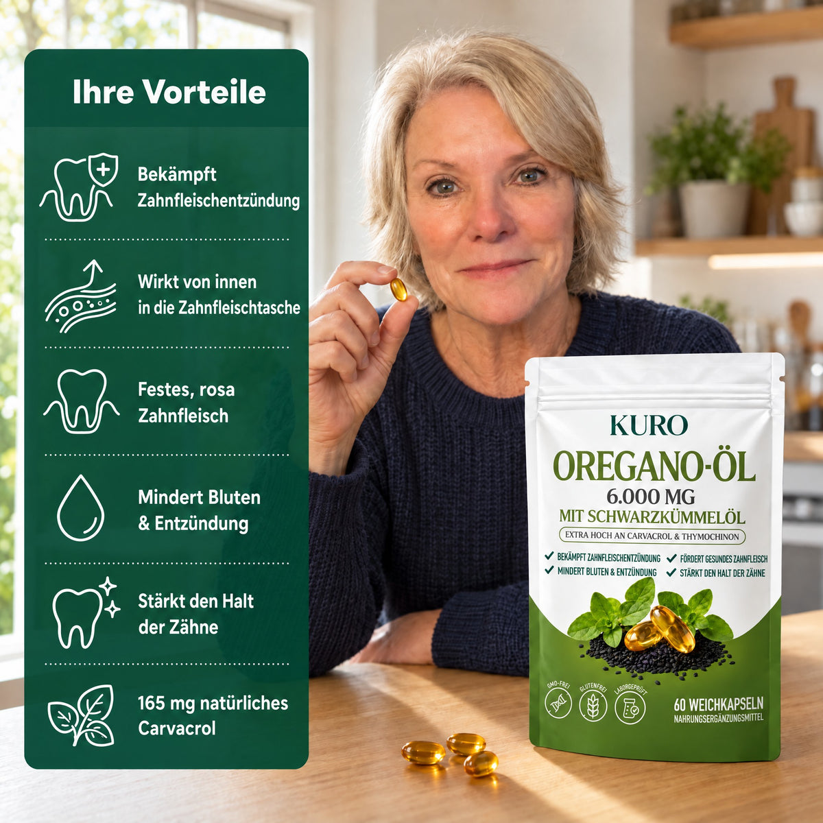 Ihre Vorteile mit Kuro Oregano-Öl